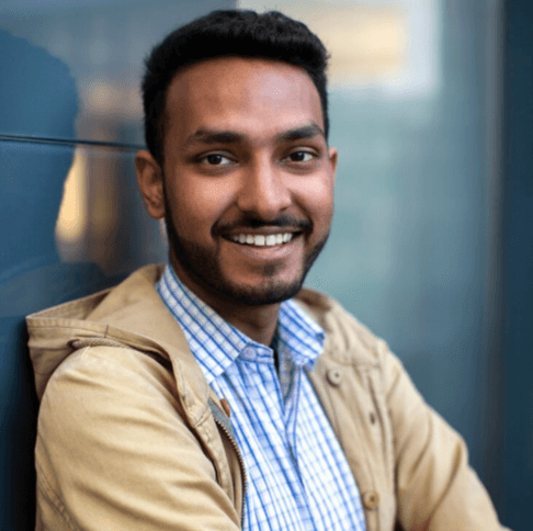 Indian man profile 1